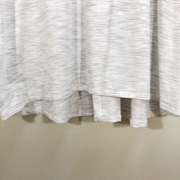 LULULEMON Back Into It Long Sleeve 3 Colour Space Dye Ice Grey Alpine White 10 - Picture 8 of 11